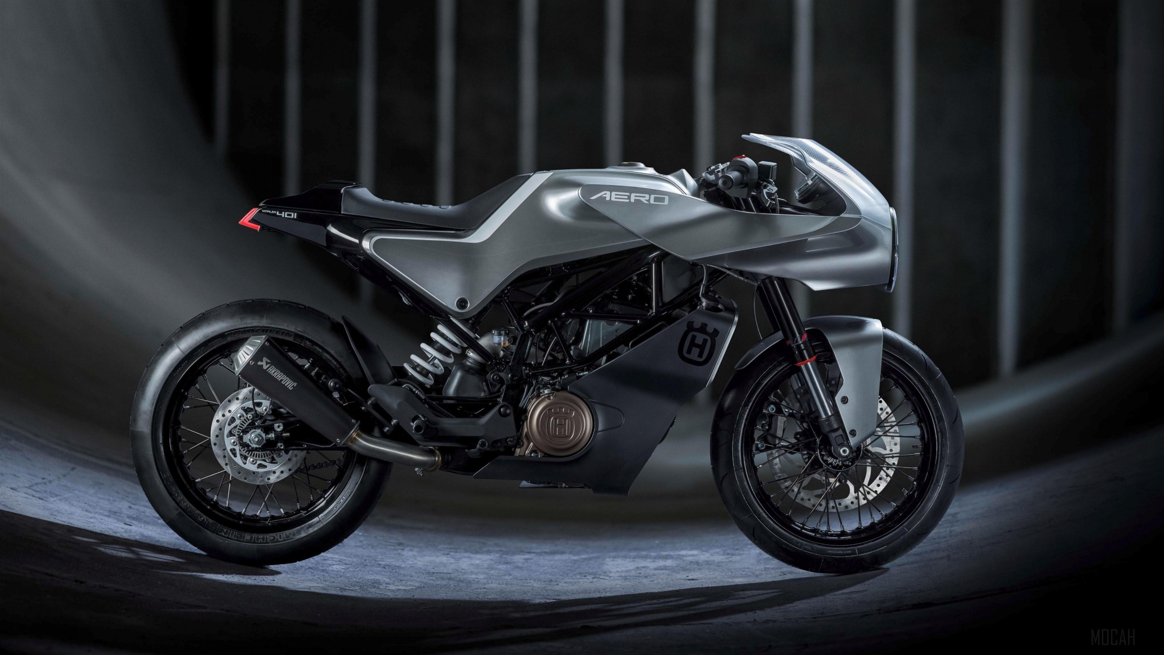 3840x2160 Husqvarna Vitpilen 401 Aero Concept 4k wallpaper. Mocah HD Wallpaper