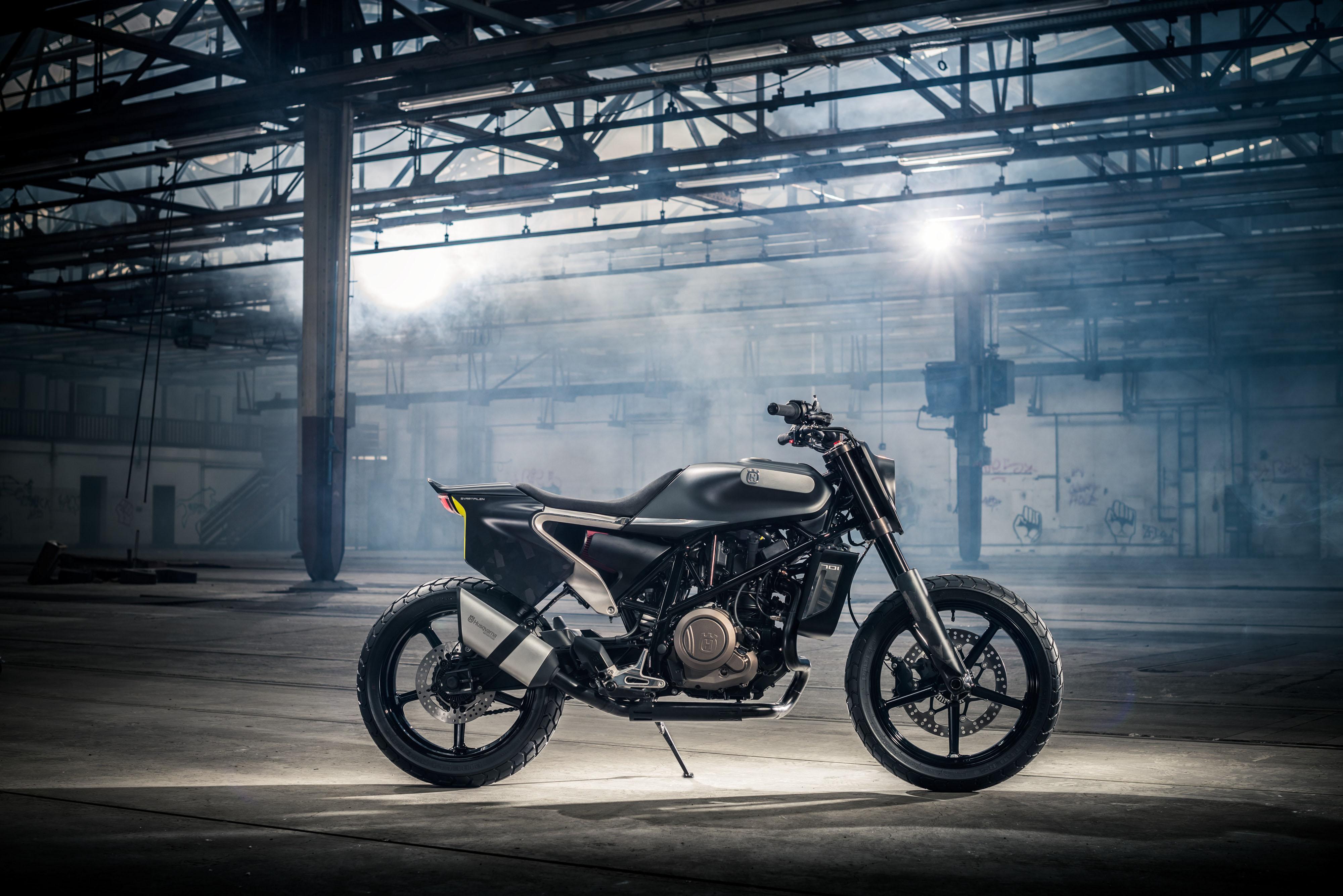 3999x2669 EICMA 2017: Husqvarna Svartpilen 701 Concept