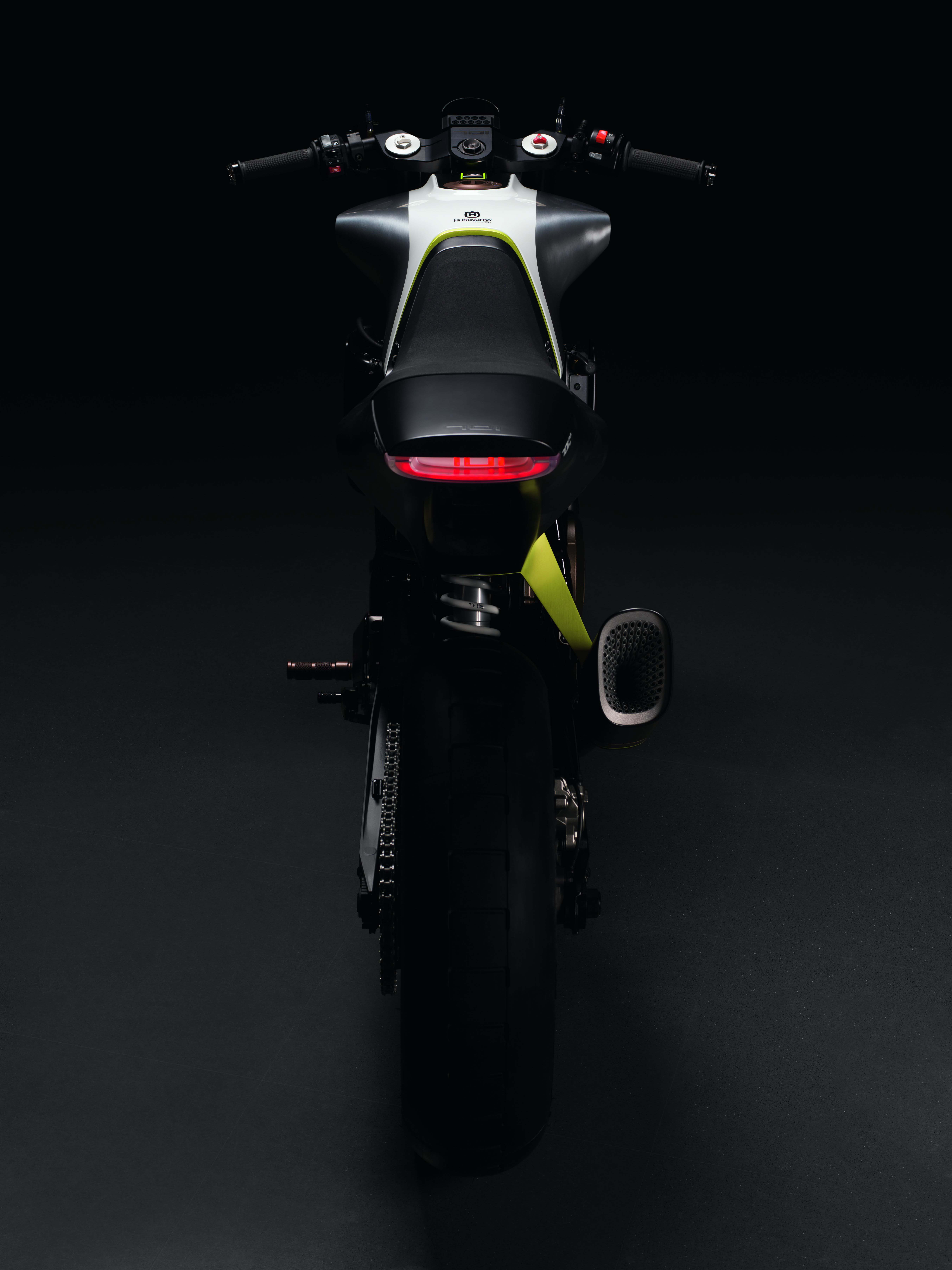5412x7216 Husqvarna Vitpilen 701 Hot Cafe Racer from the Future