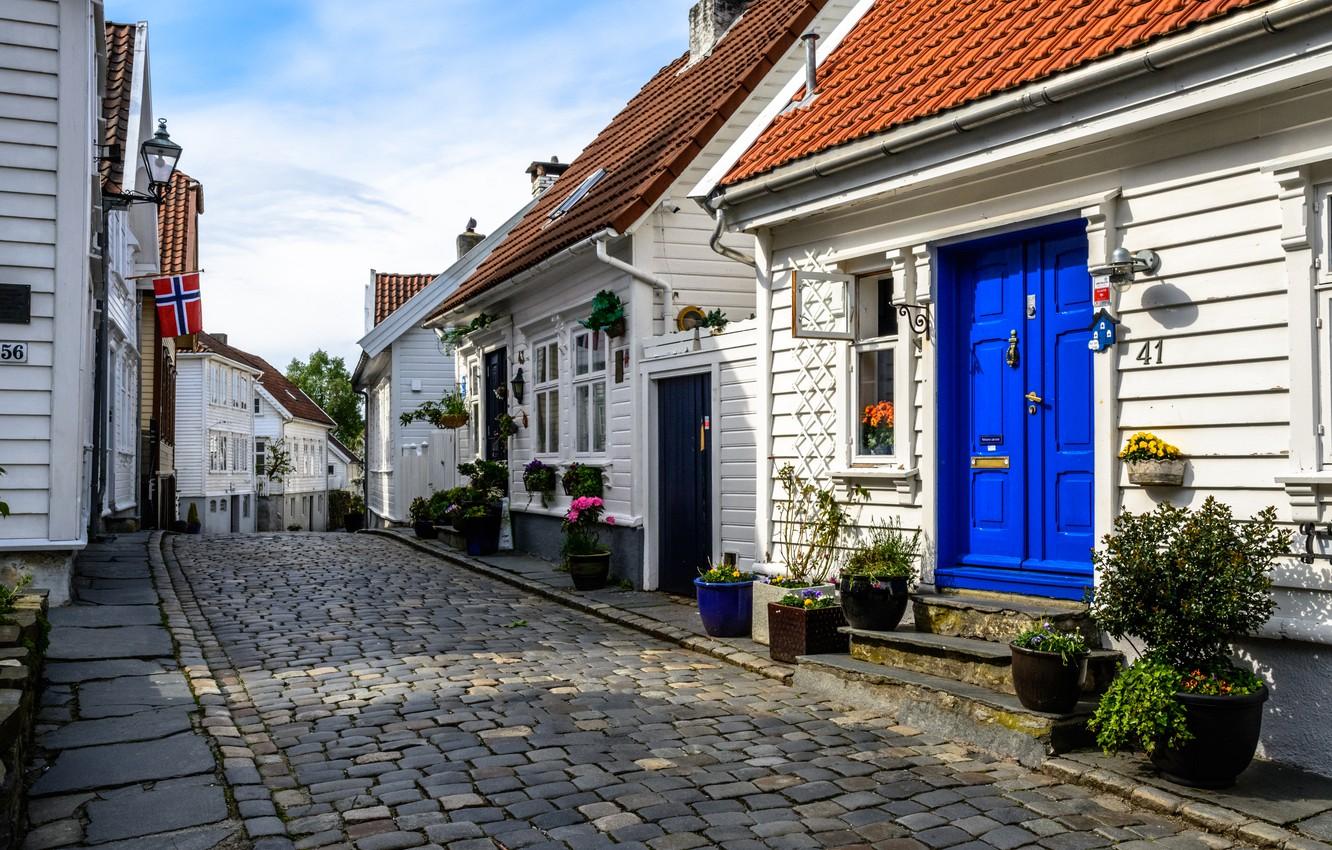 1332x850 Wallpaper Home, The city, Street, Norway, Stavanger image for desktop, section город
