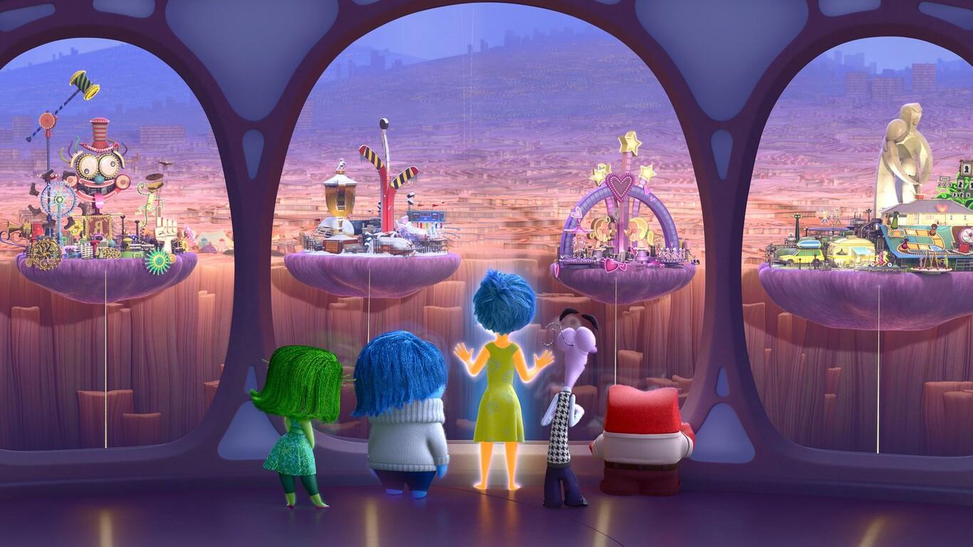 1366x768 Inside Out Personality Islands 1366x768 Resolution HD 4k Wallpaper, Image, Background, Photo and Picture