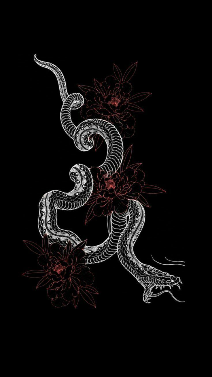736x1308 Pray is ashame .stop it not cool people dos. Snake wallpaper, Black aesthetic wallpaper, Edgy wallpaper