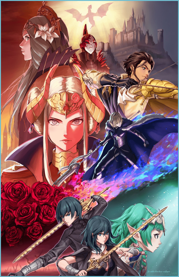 752x1164 Fire Emblem 10 Houses Phone Wallpaper Emblem Three Houses Wallpaper