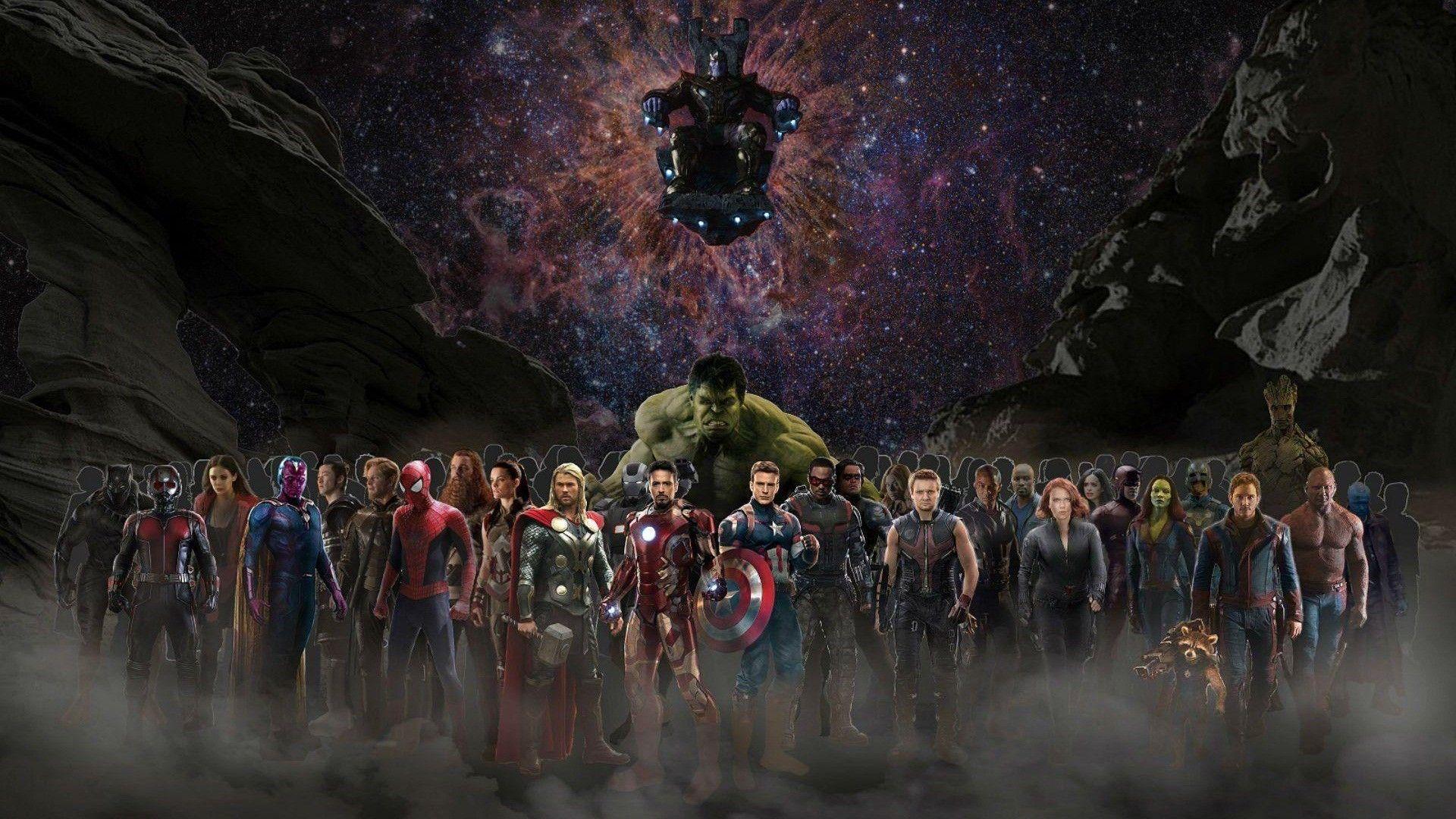 1920x1080 Avengers Desktop Wallpaper