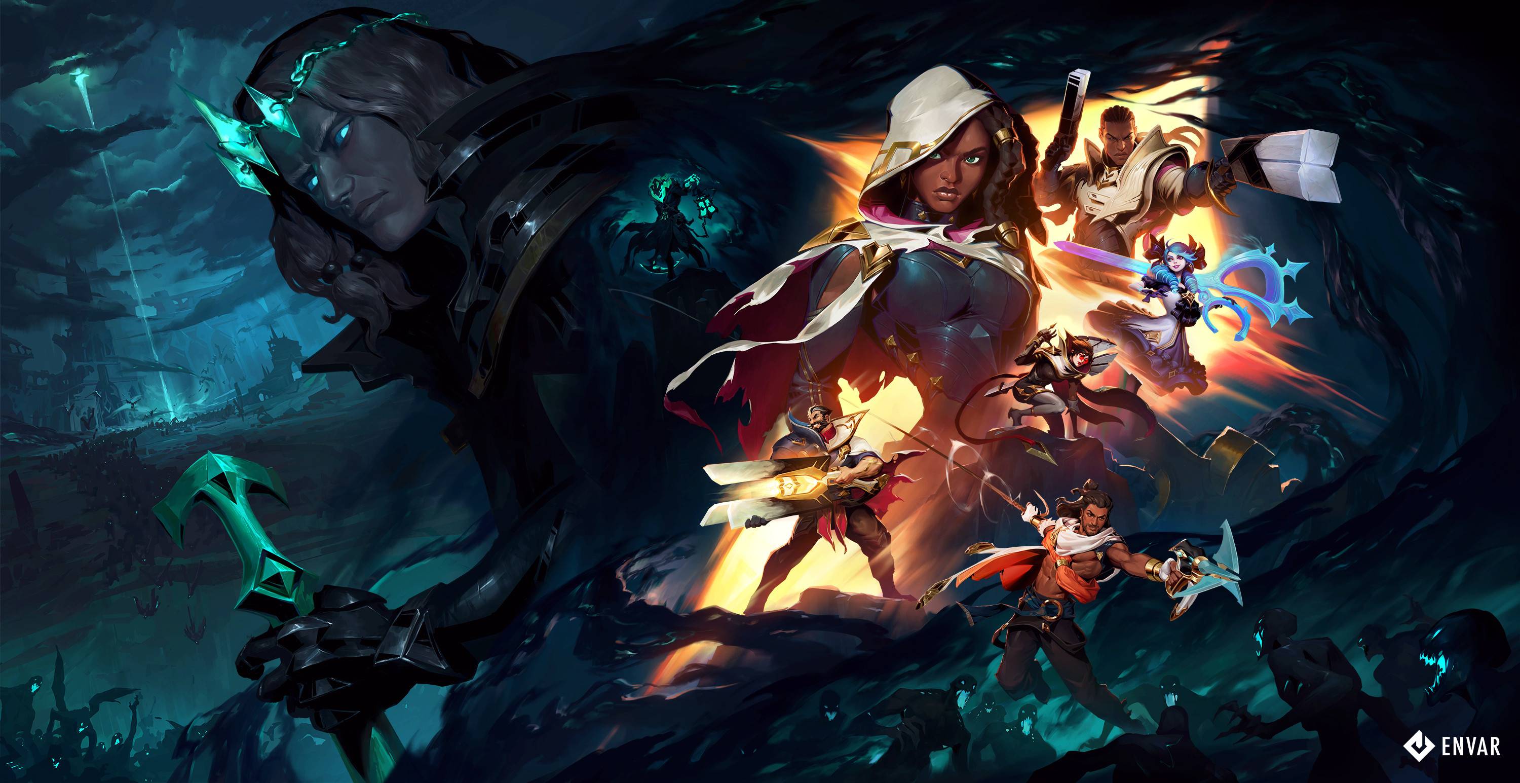 3000x1545 League of Legends HD WallpaperK Background