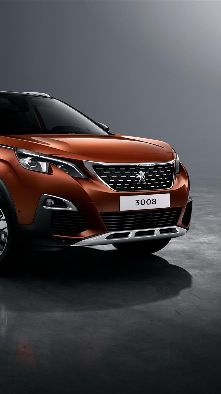 750x1334 Peugeot 3008 SUV Car 1242x2688 IPhone 11 Pro XS Max Wallpaper, Background, Picture, Image