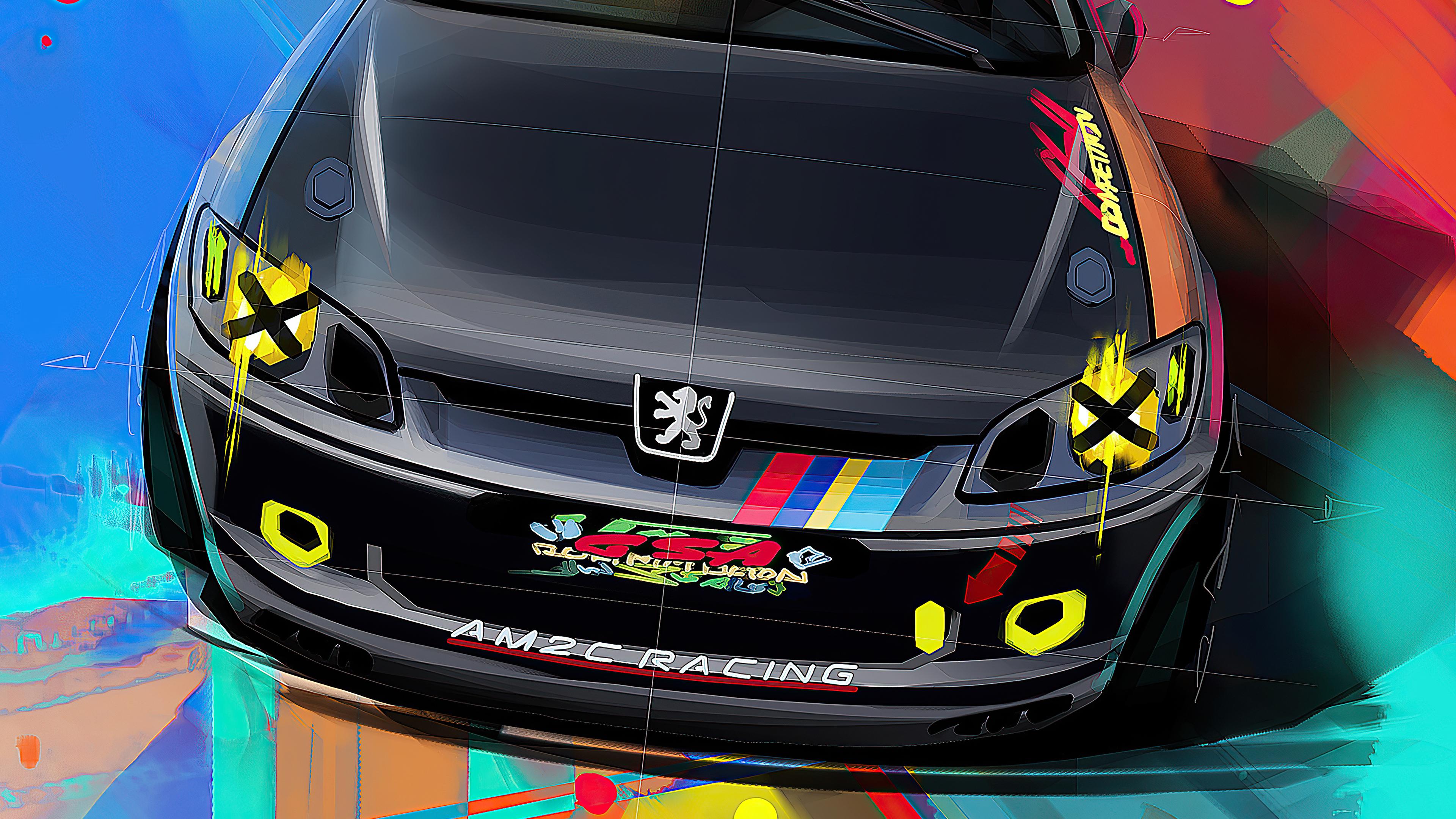 3840x2160 Peugeot Am2c Racing 1366x768 Resolution HD 4k Wallpaper, Image, Background, Photo and Picture
