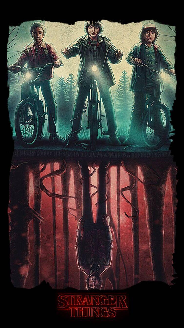 755x1342 Some Stranger Things wallpaper