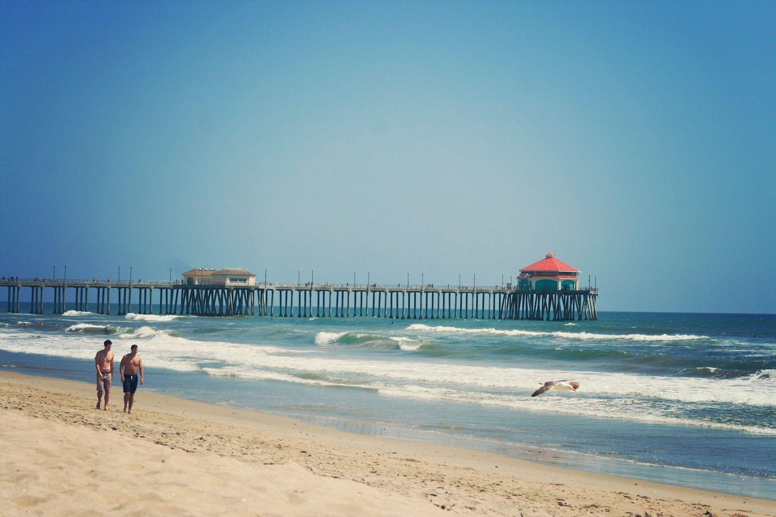 1600x1067 Huntington Beach Wallpaper