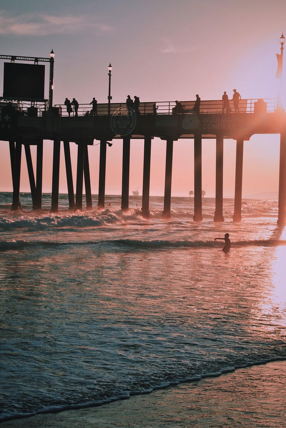 1000x1495 Huntington Beach Pier Picture. Download Free Image