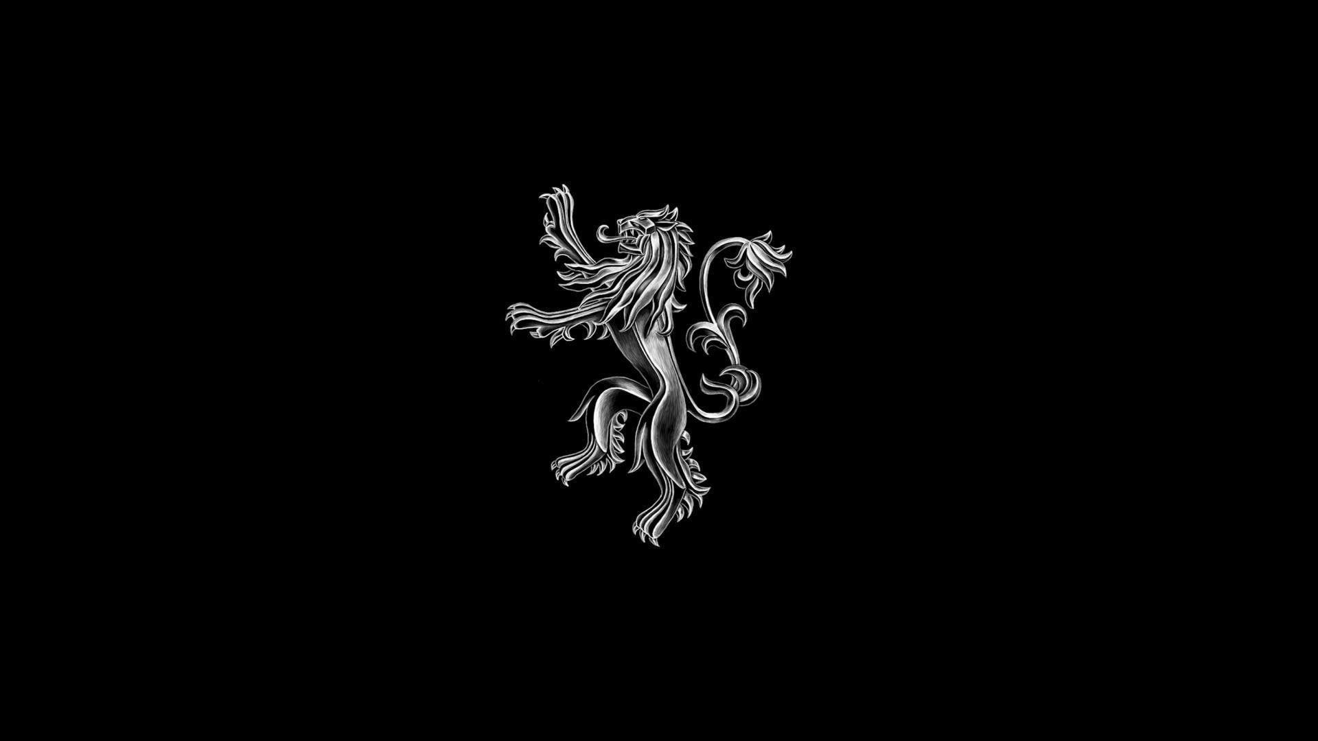 1920x1080 Dark wallpaper with logos