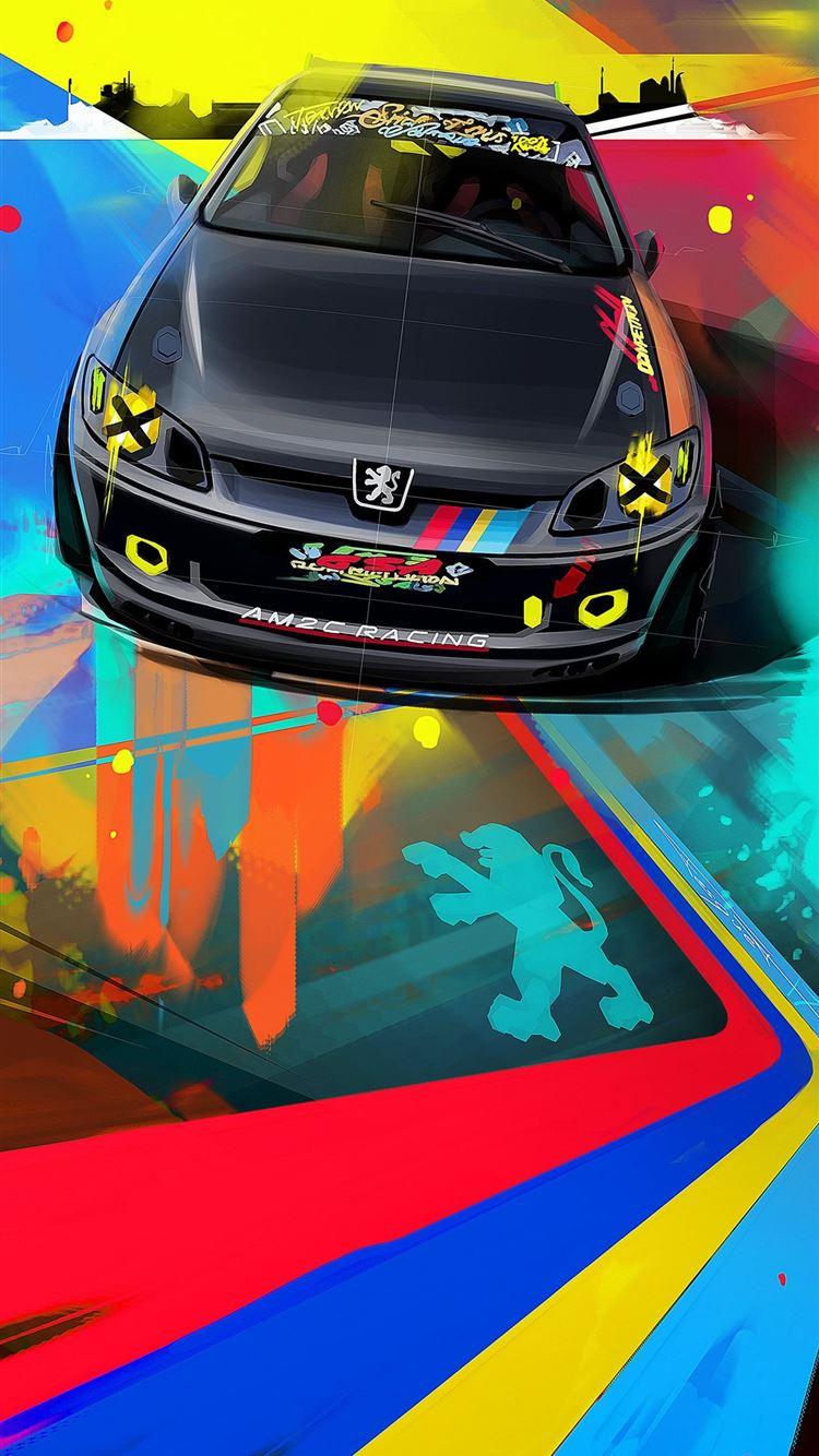 750x1334 peugeot logo iPhone Wallpaper Free Download