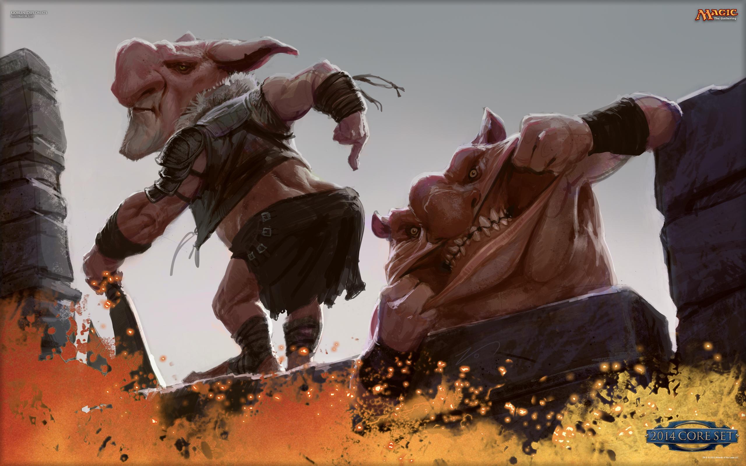 2560x1600 Wallpaper of the Week: Goblin Diplomats. MAGIC: THE GATHERING