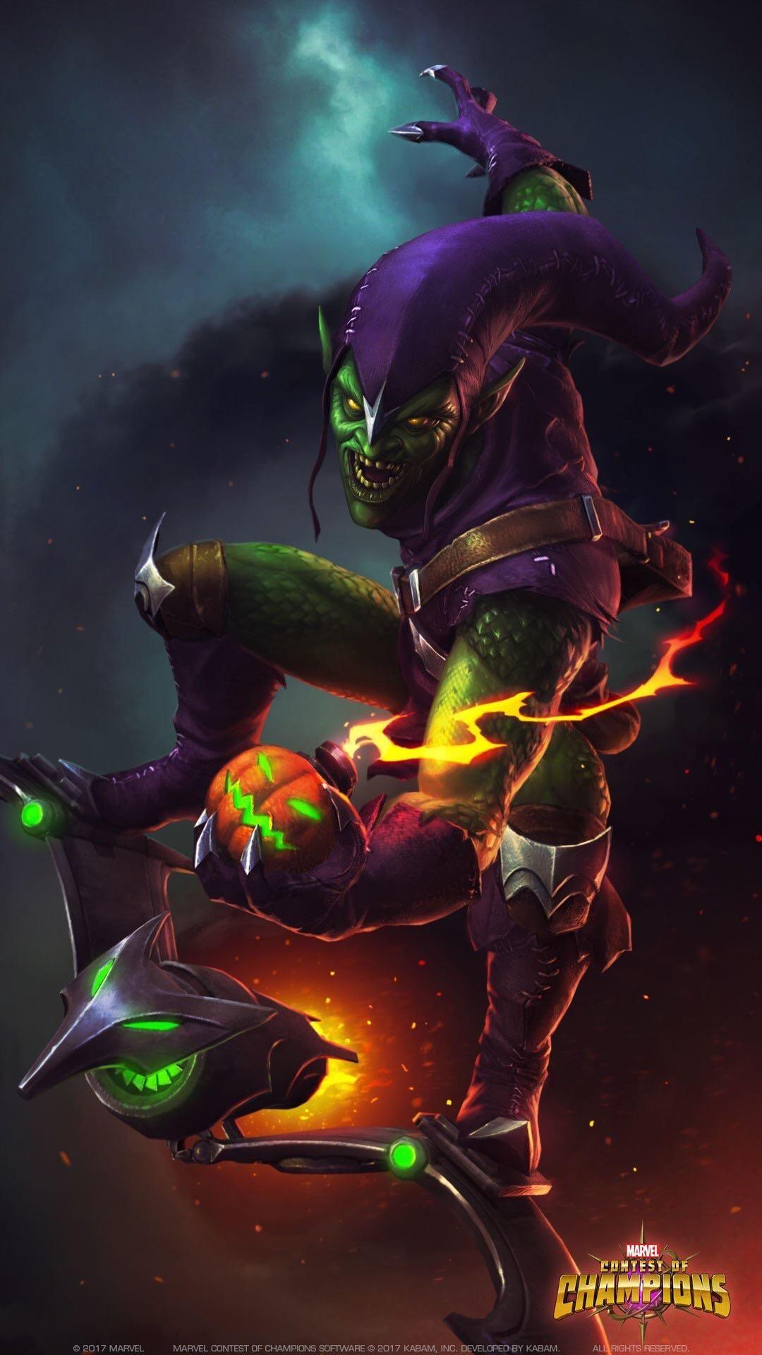 1080x1920 Green Goblin Android Wallpaper