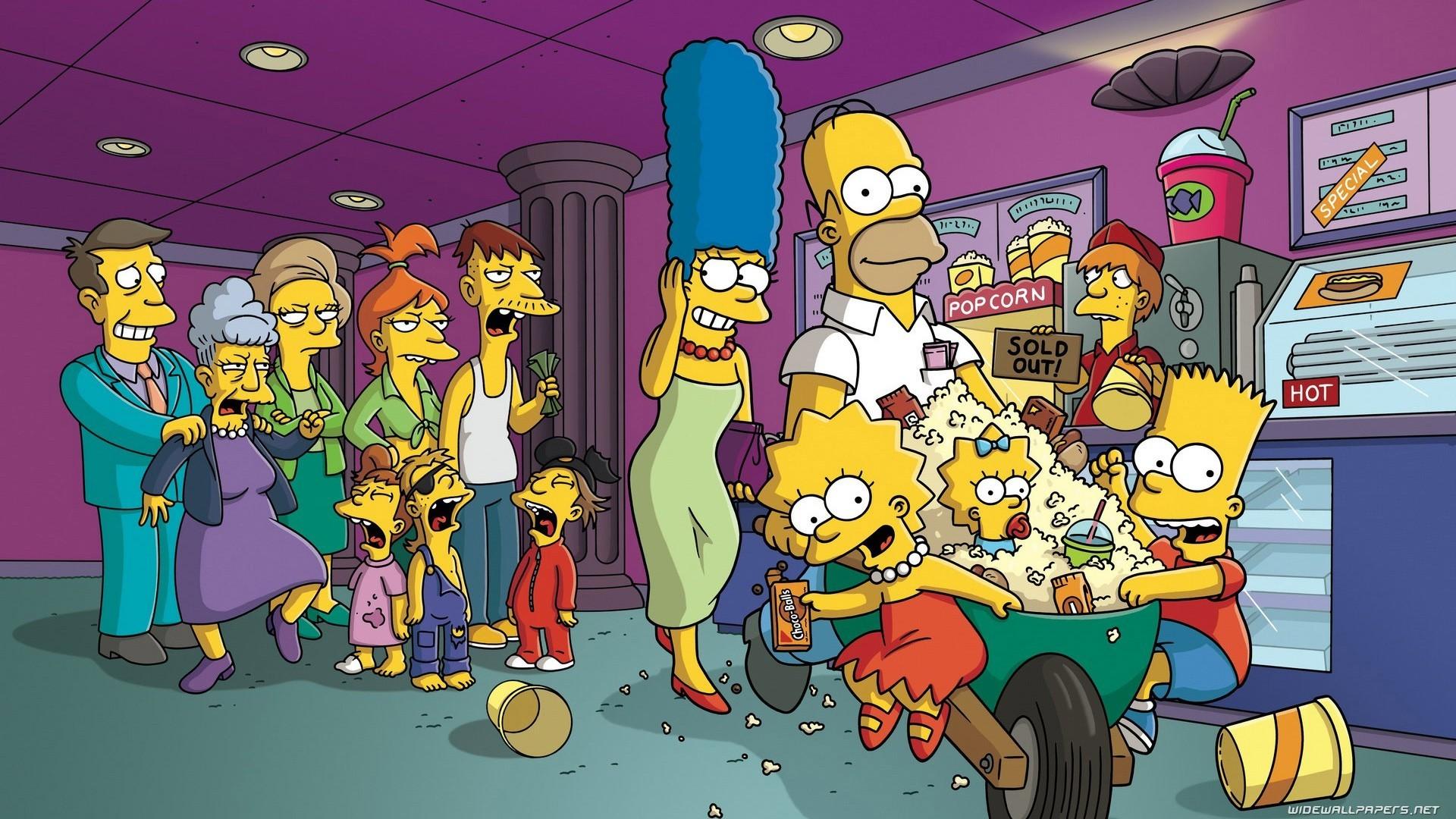1920x1080 1920x1080 the simpsons homer simpson marge simpson bart simpson lisa simpson maggie simpson wallpaper JPG 522 kB