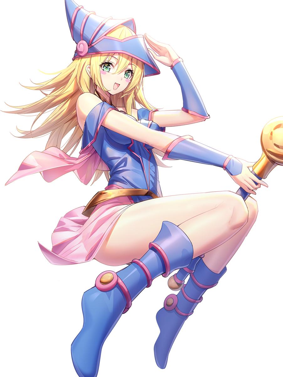 903x1200 Dark Magician Girl Gi Oh! Duel Monsters Anime Image Board