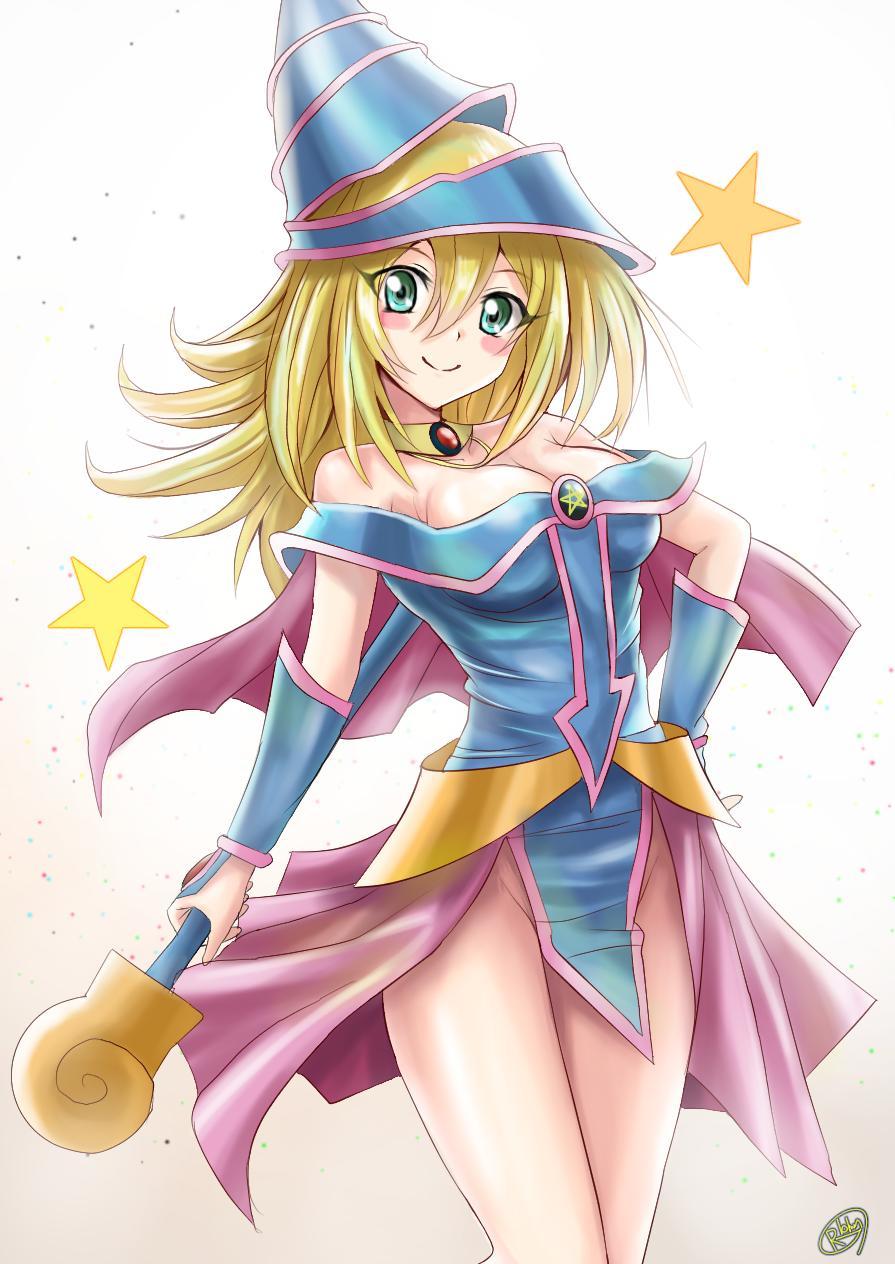 895x1264 Dark Magician Girl Gi Oh! Duel Monsters Anime Image Board
