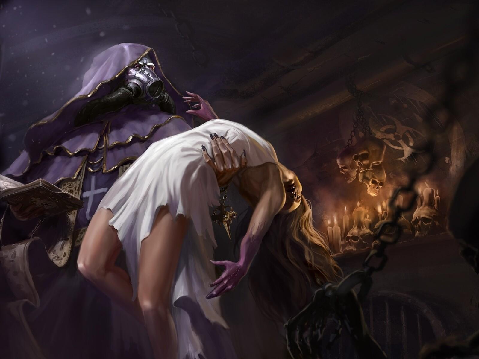 1600x1200 Black Magic Fantasy Art 1600x1200 Resolution HD 4k Wallpaper, Image, Background, Photo and Picture