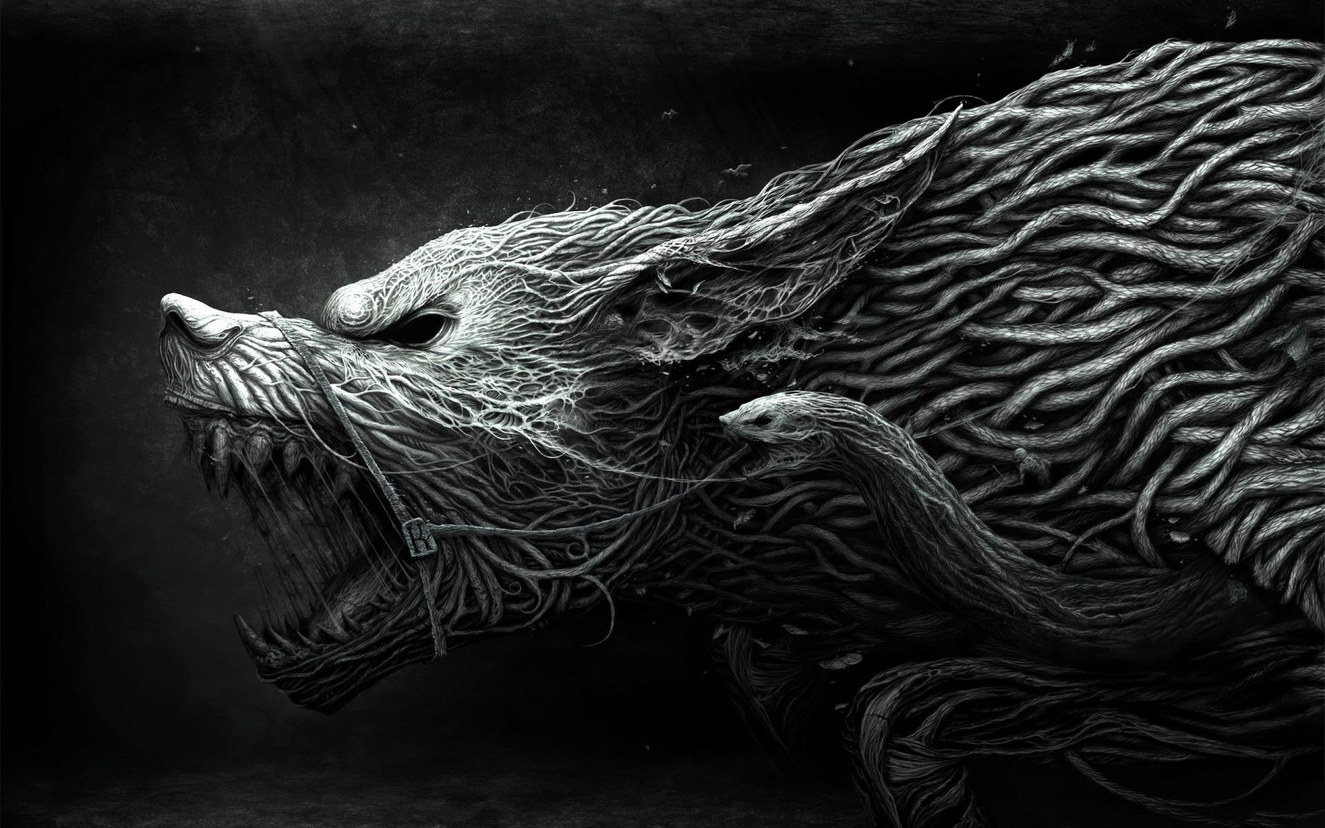 1920x1200 Dark Evil Wallpaper