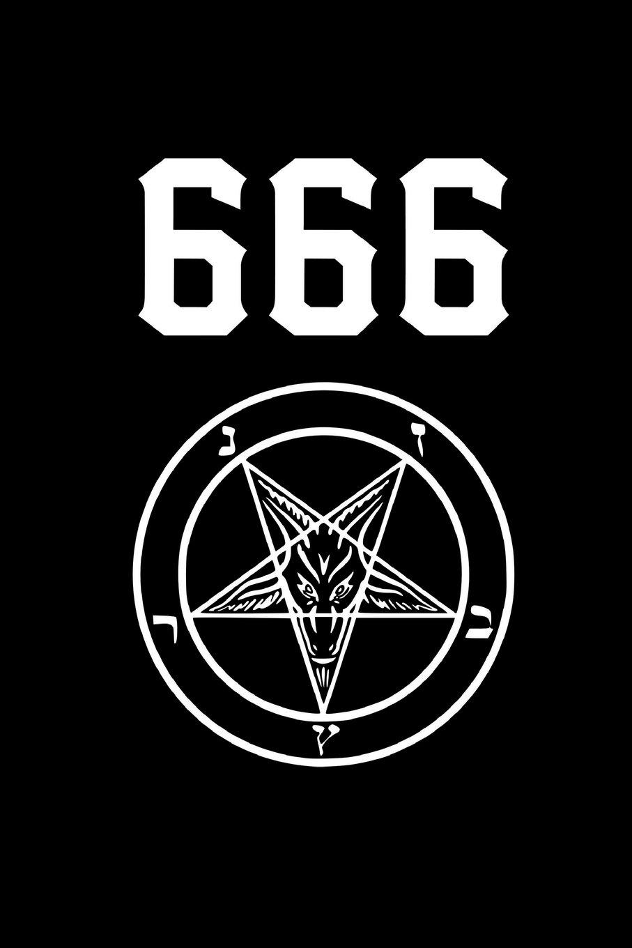 Картинка с надписью 666