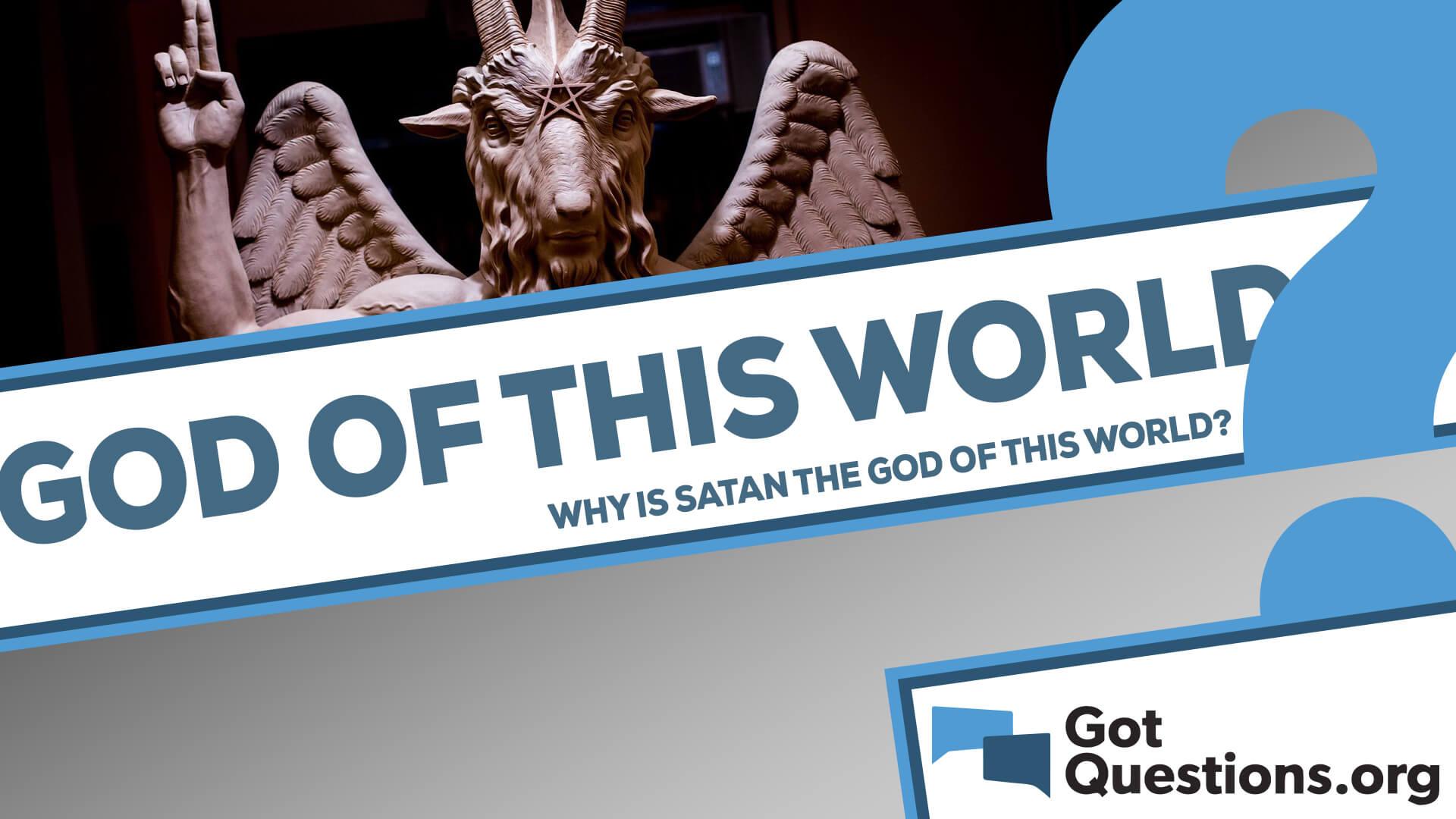 1920x1080 How is Satan god of this world (2 Corinthians 4:4)?