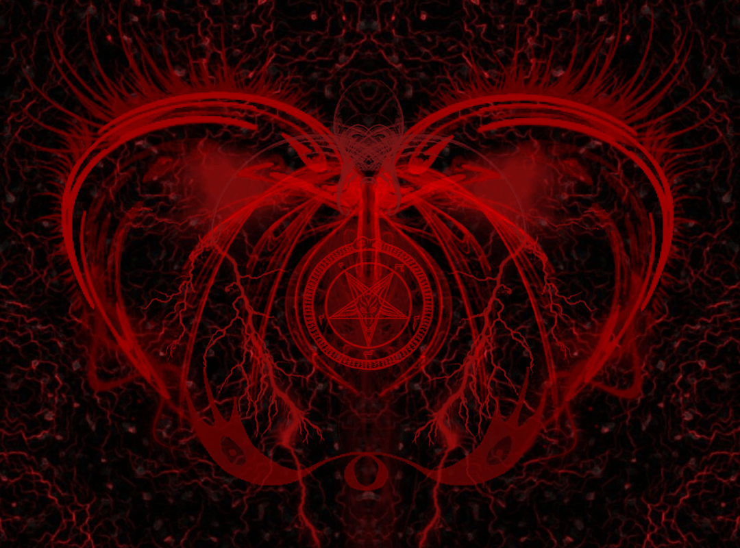 1080x800 Satanic Wallpaper HD