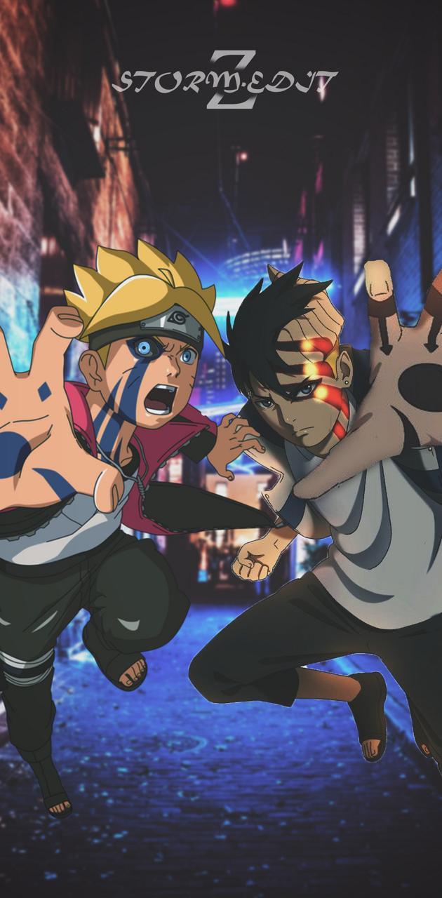 630x1280 BORUTO X KAWAKI wallpaper