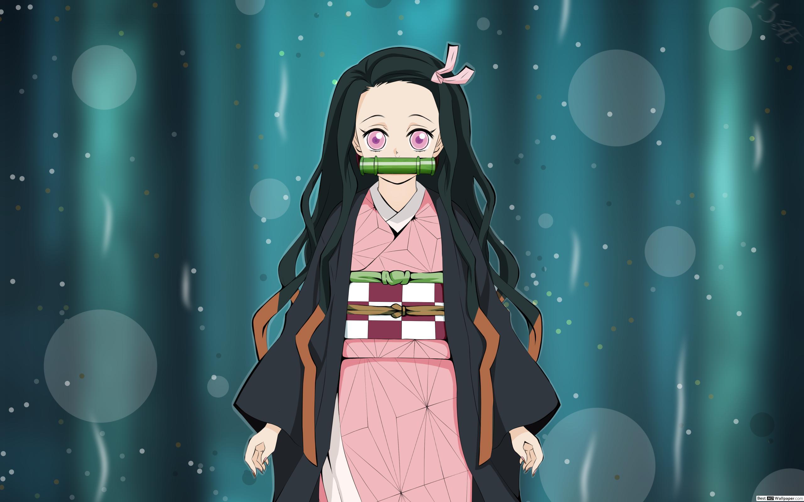2560x1600 Nezuko HD wallpaper download