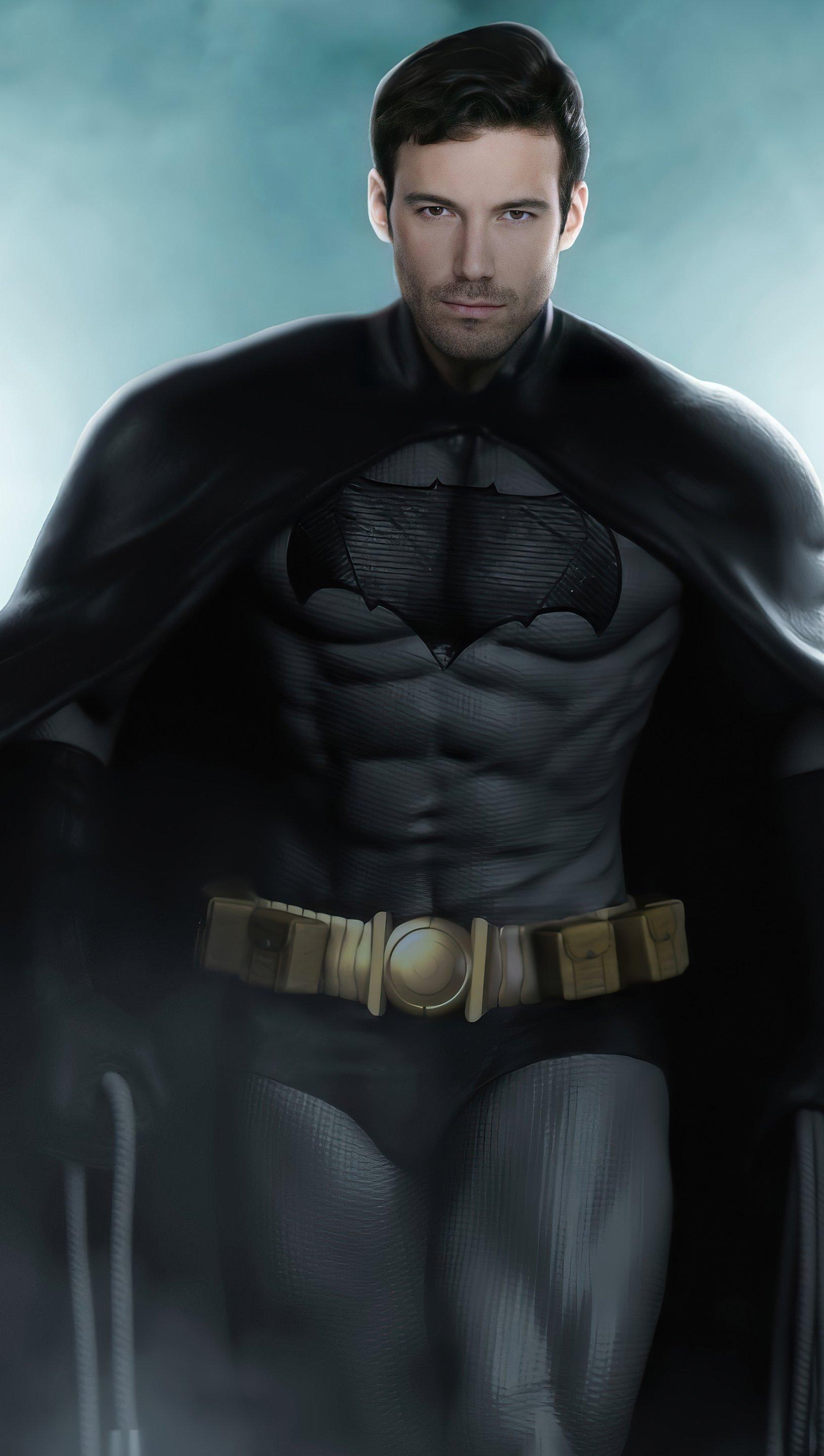 1630x2880 Young Ben Affleck as Batman Wallpaper 5k Ultra HD