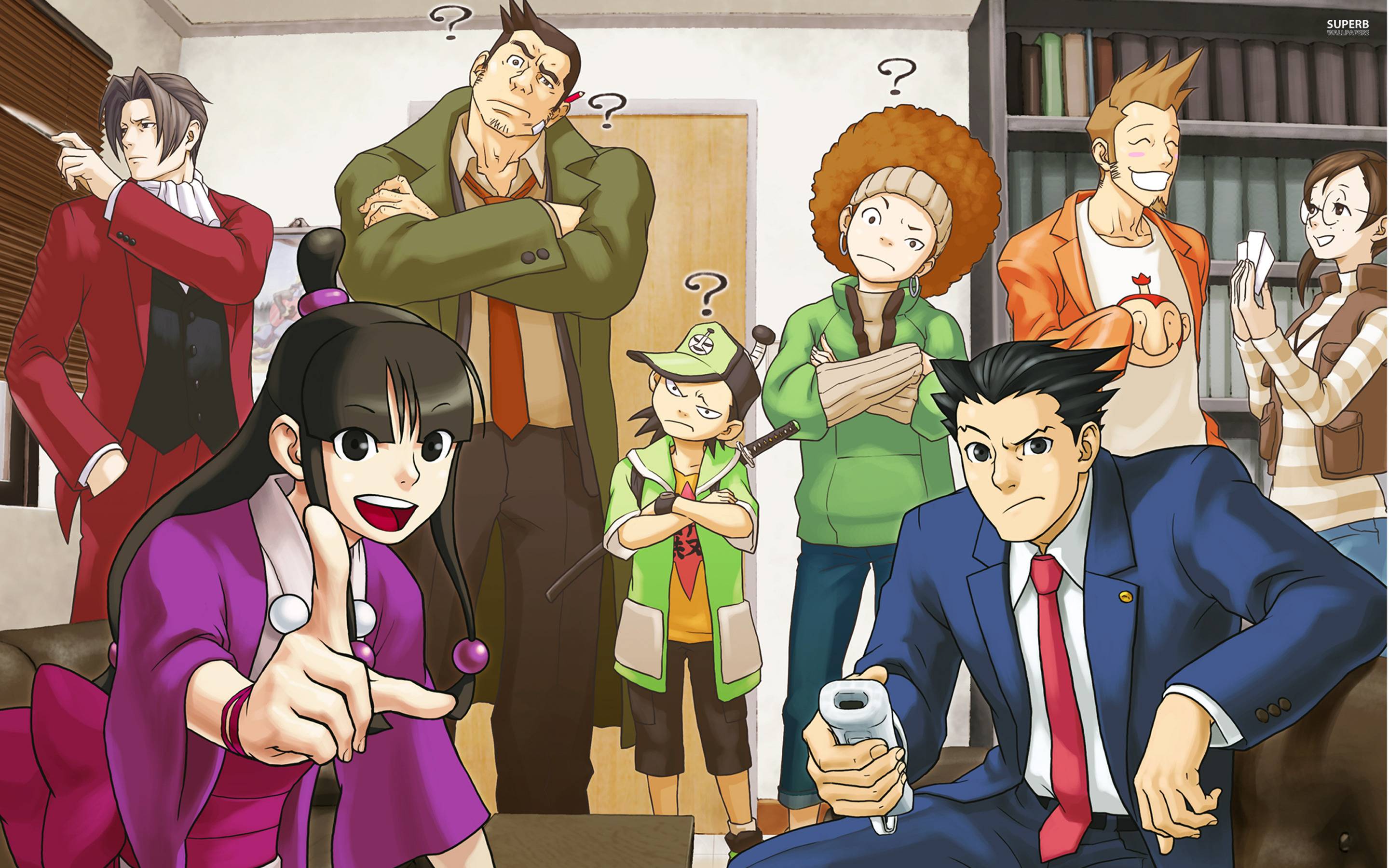 2880x1800 Ace Attorney Wallpaper