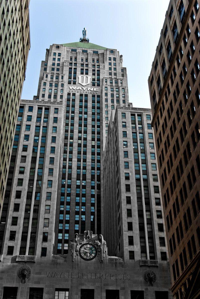 800x1195 Wayne Enterprises. Heroe, Paisajes, Antigüedades