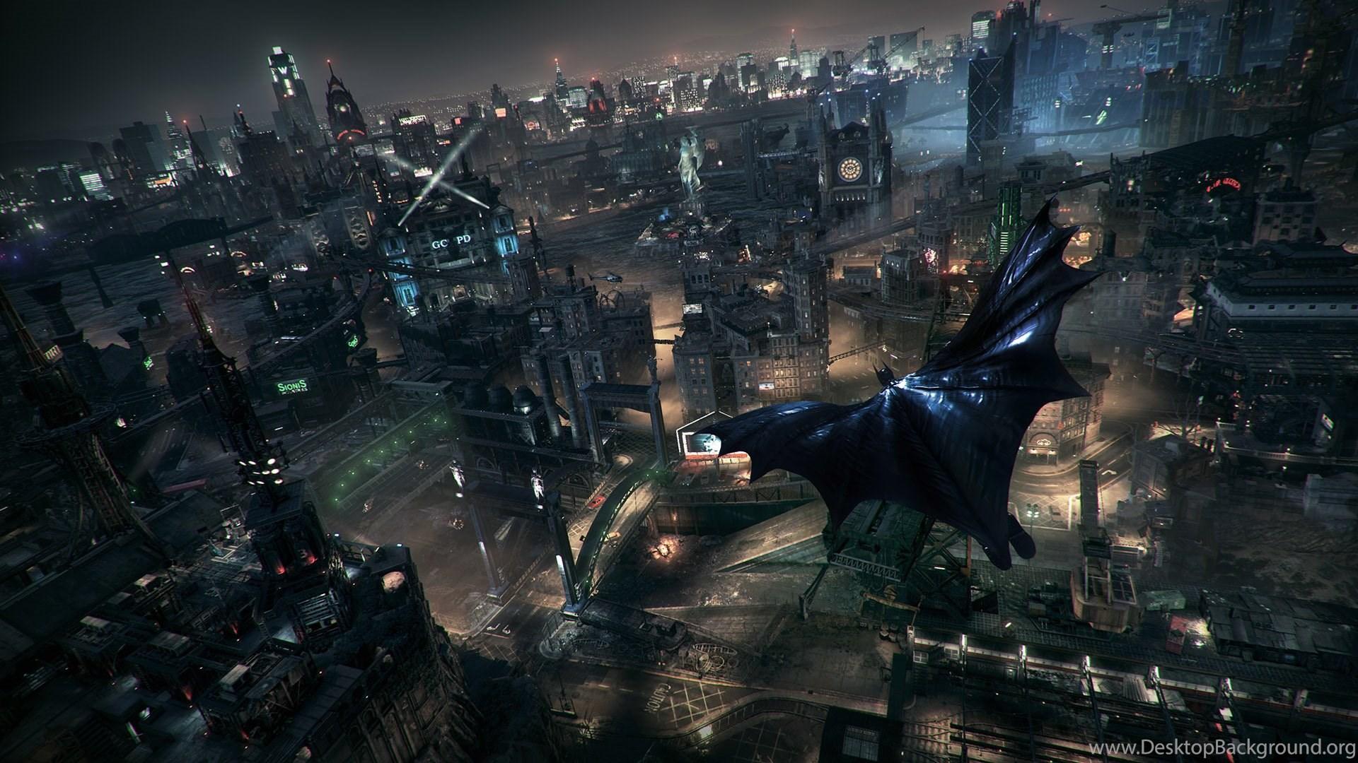 1920x1080 Justpict.com Gotham City Skyline Batman Wallpaper Desktop Background