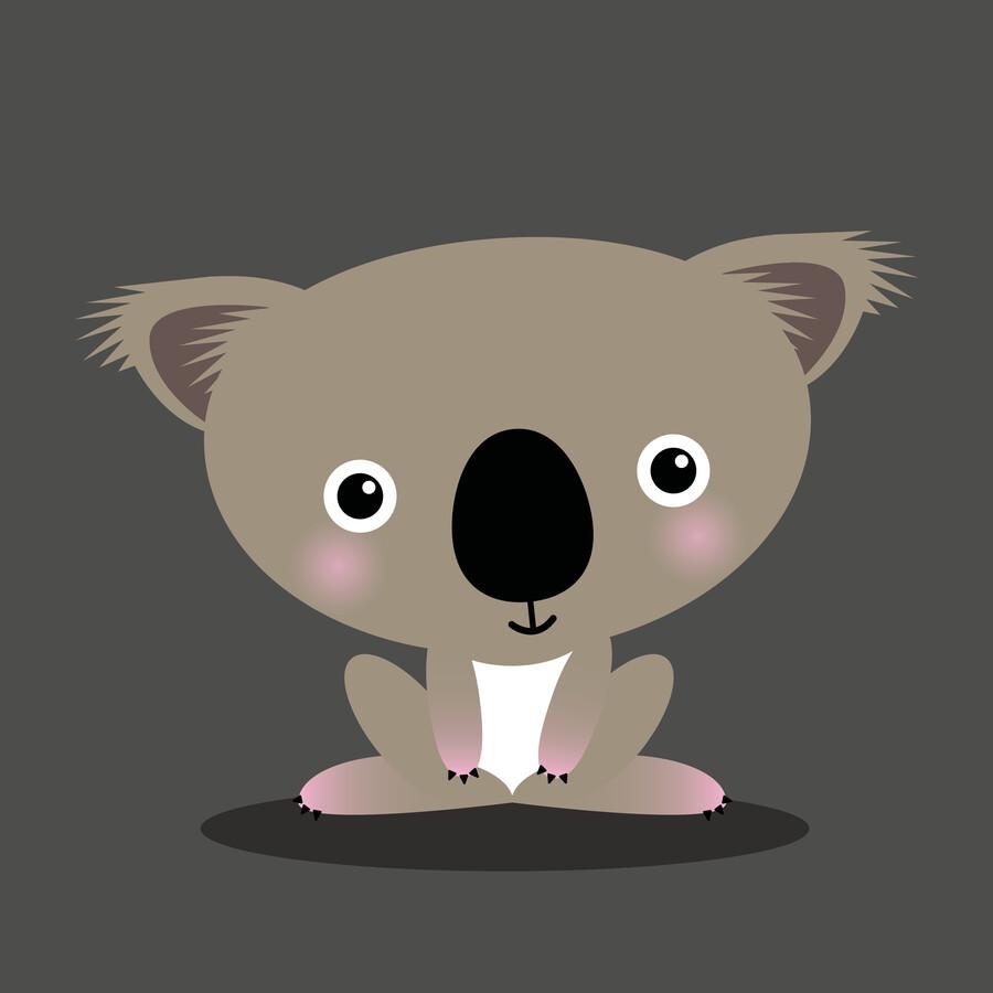900x900 Pia Kolle - 'Nursery Picture Kawaii Koala'