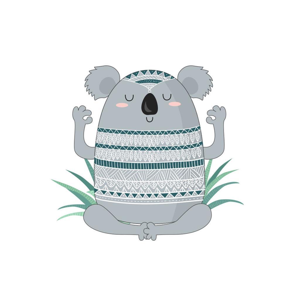 1000x1000 Cartoon koala Wall sticker bedroom kids baby rooms home decorations cupboard mural bathroom toilet wallpaper creative stickers. Wall Stickers