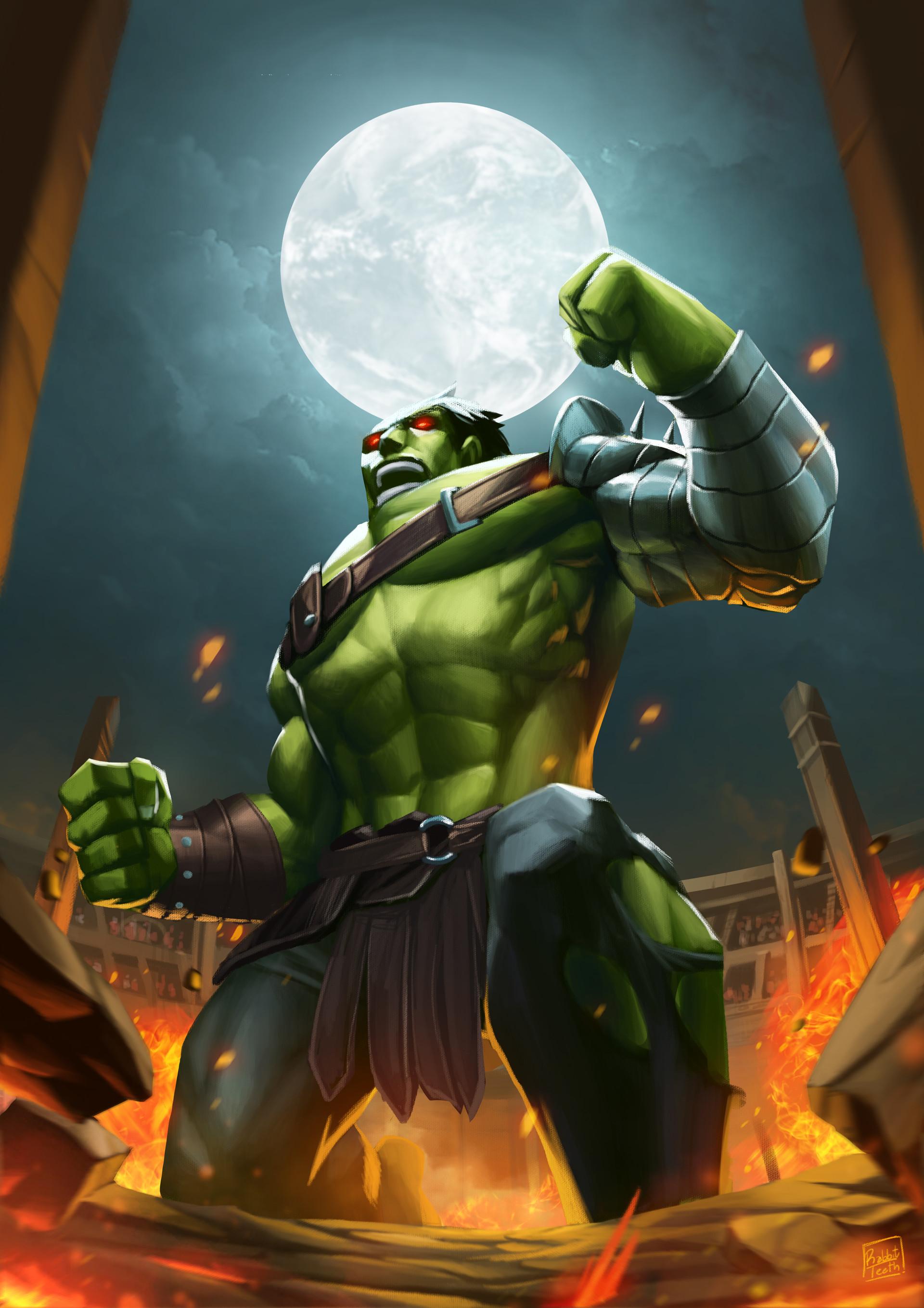 1920x2716 Planet Hulk, Trinnawat Dumnoensilapa