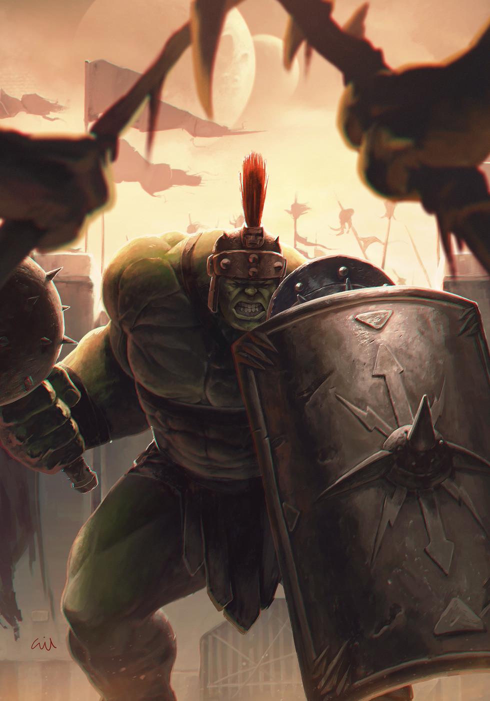 980x1400 Planet Hulk, Gilberto Martimiano