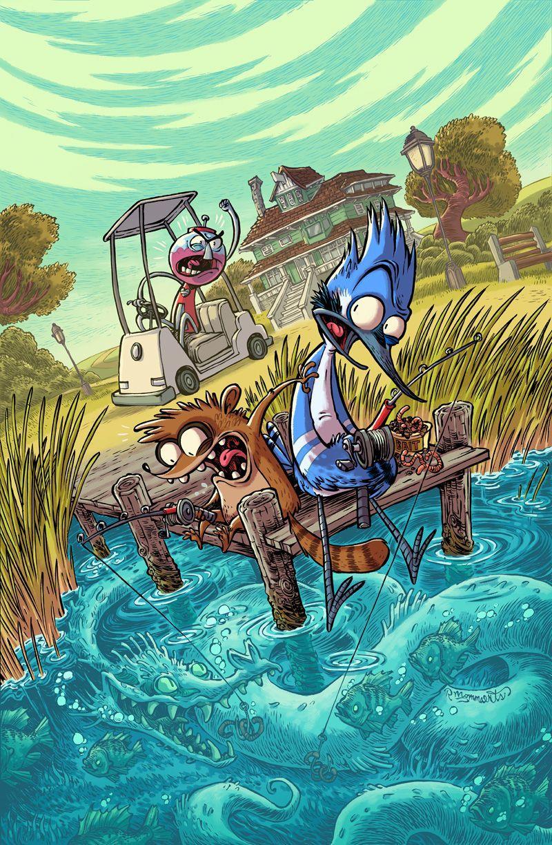 800x1223 REGULAR SHOW # 29 Couverture par RobbVision sur. Cartoon wallpaper, Character design, Cartoon art