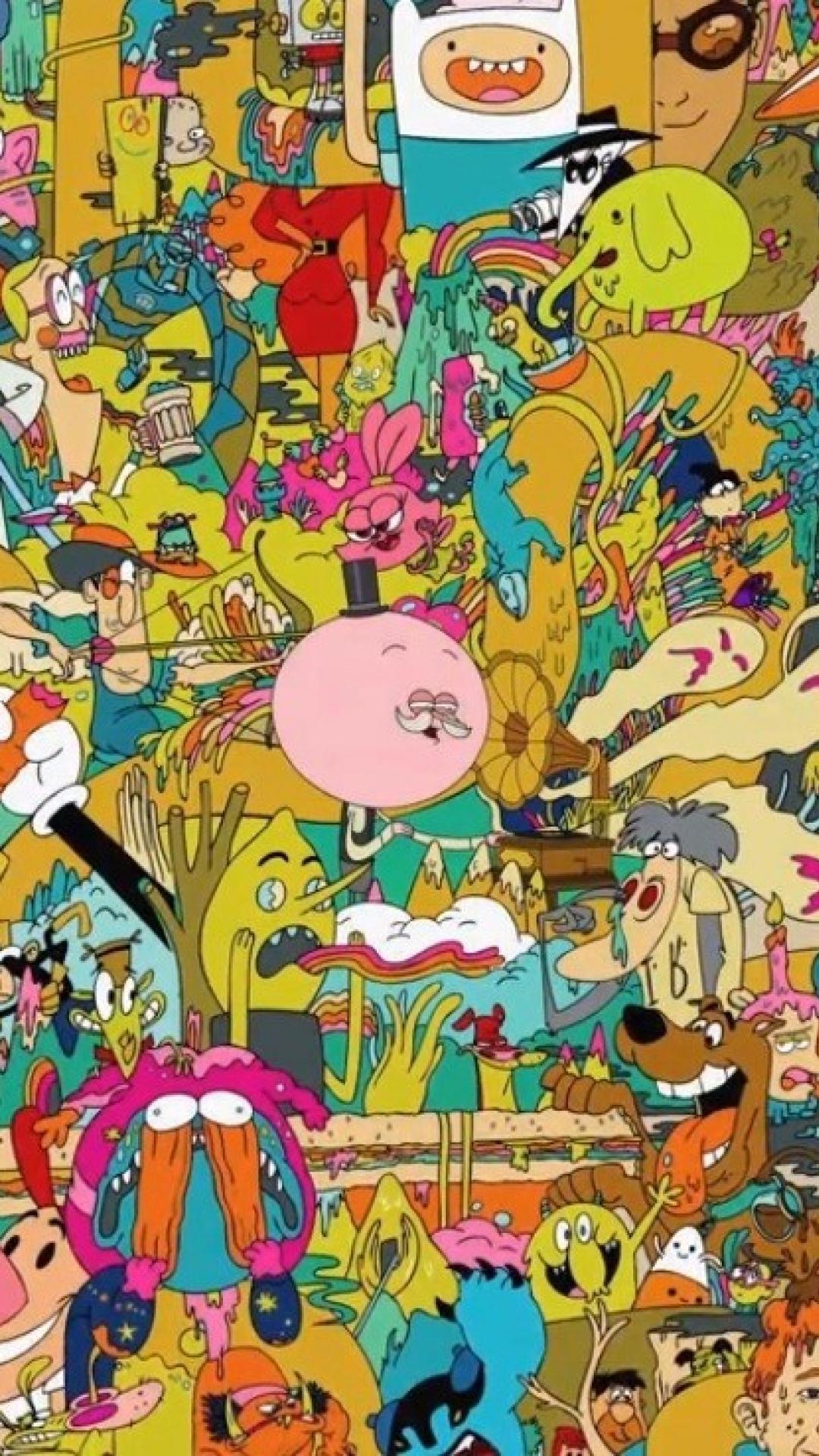 1080x1920 Cartoon Network Wallpaper iPhone X HD Wallpaper
