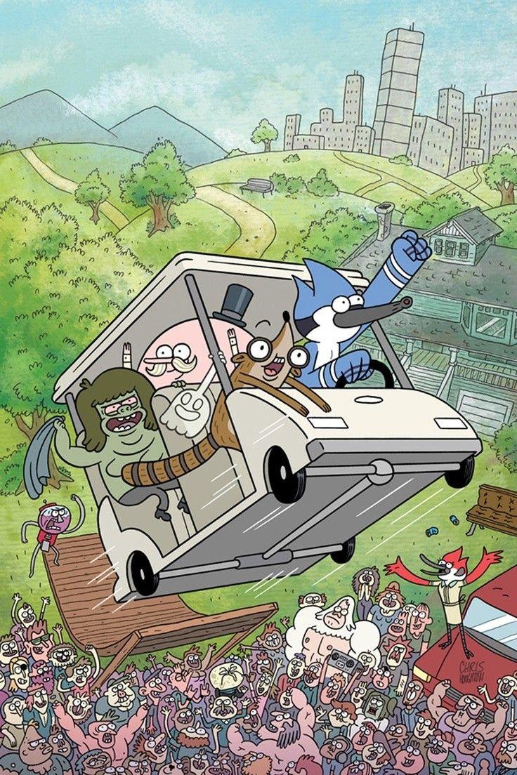 736x1104 Regular Show Wallpaper