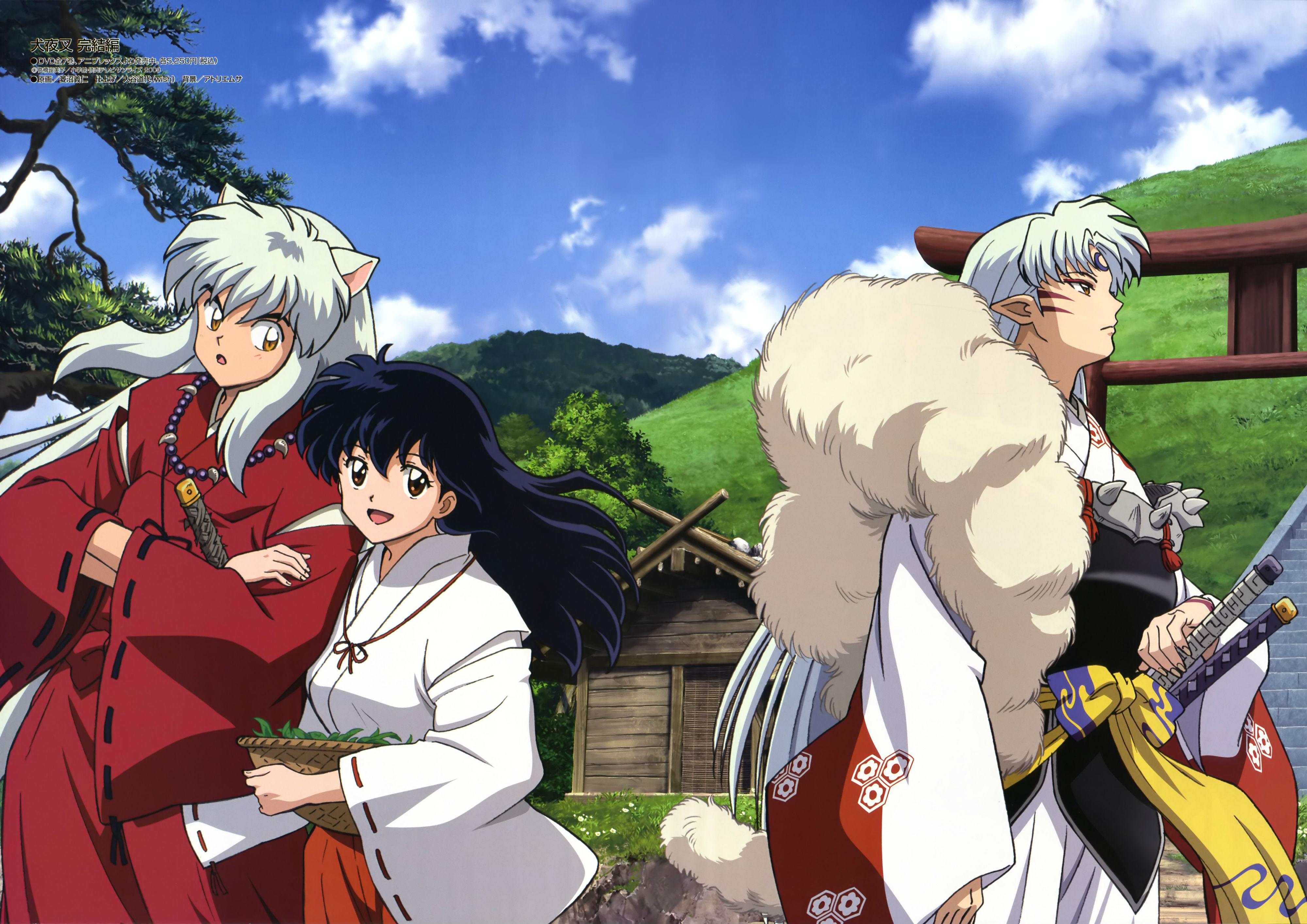 4000x2829 InuYasha HD Wallpaper and Background Image