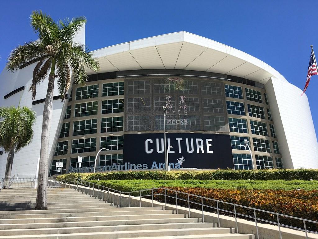 1024x768 American Airlines Arena Downtown Miami