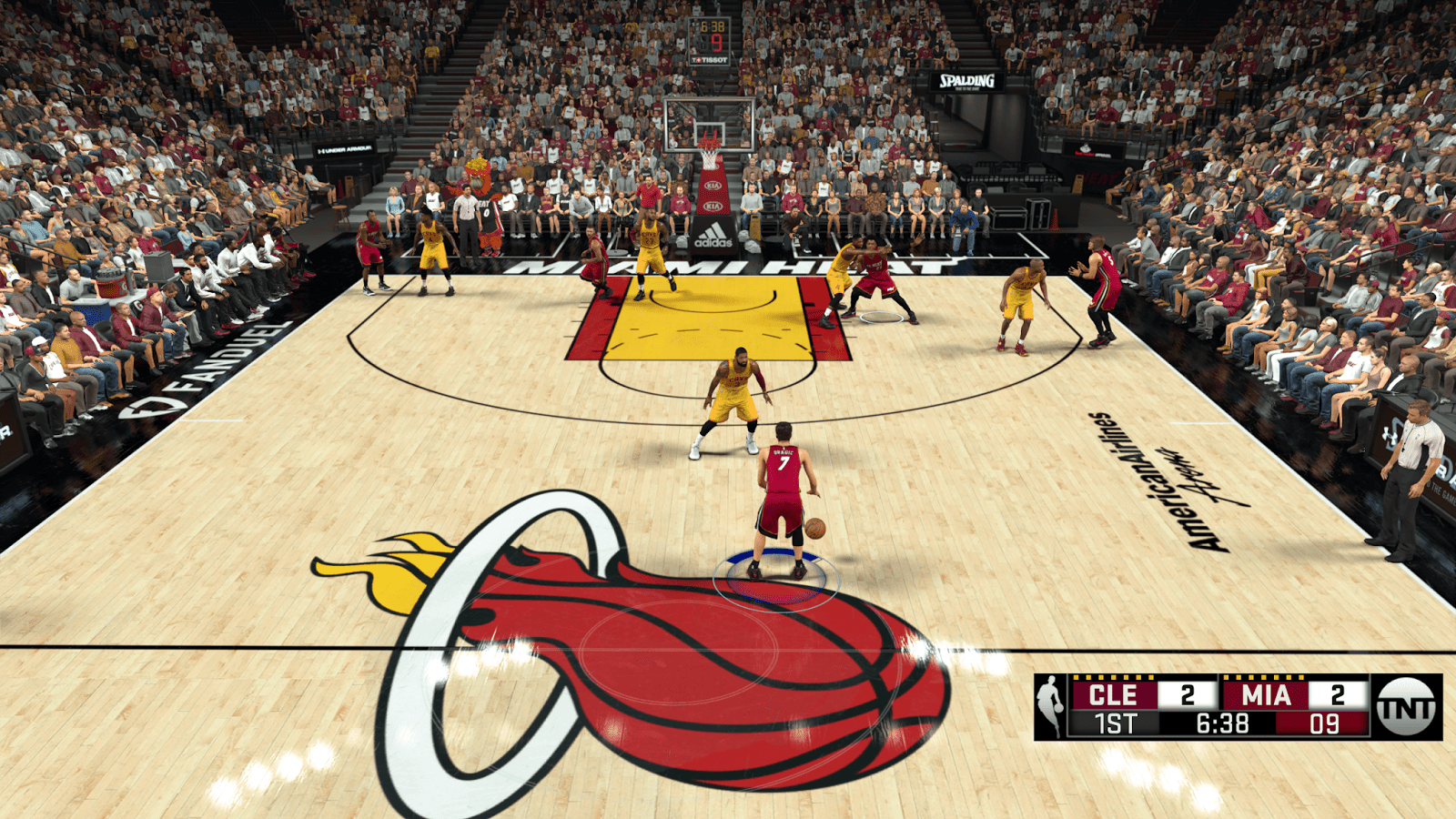 1600x900 Manni Live│2K Patches: Miami Heat American Airlines Arena HD