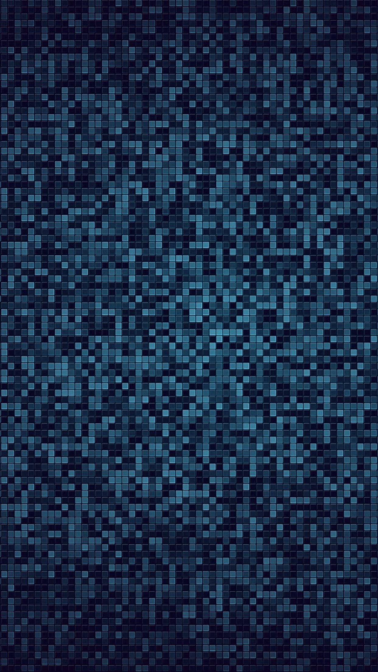 1242x2208 iPhone X wallpaper. grid blue mosaic pattern background