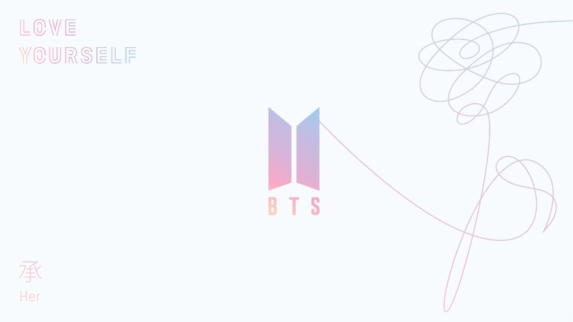 New Bts Logo Wallpapers Top Free New Bts Logo Backgrounds Wallpaperaccess