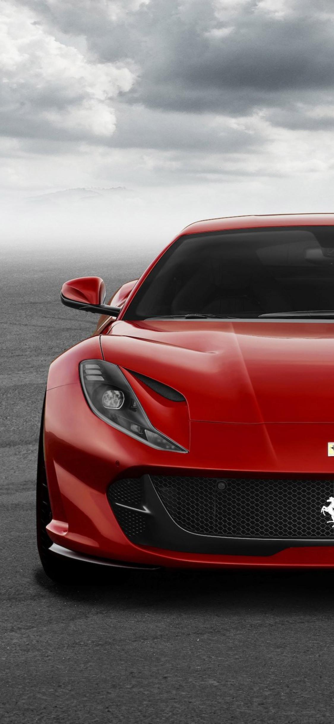 1125x2436 Ferrari 812 Superfast 2018 iPhone XS, iPhone iPhone X HD 4k Wallpaper, Image, Background, Photo and Picture