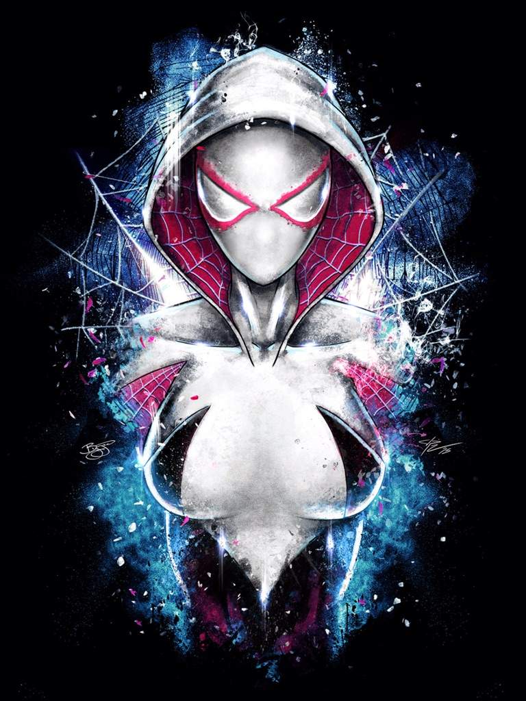 768x1024 Gwen Stacy Wallpaper