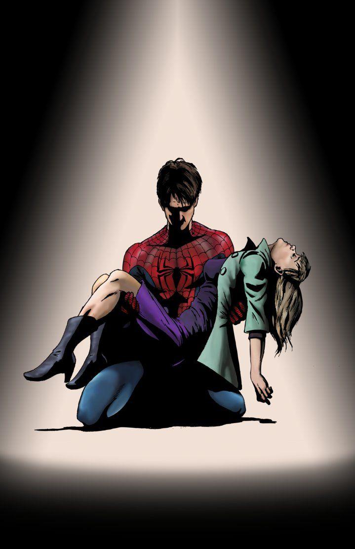719x1111 Gwen Stacy & Spider Man. Marvel Superhero Posters, Marvel Spiderman Comic, Spiderman