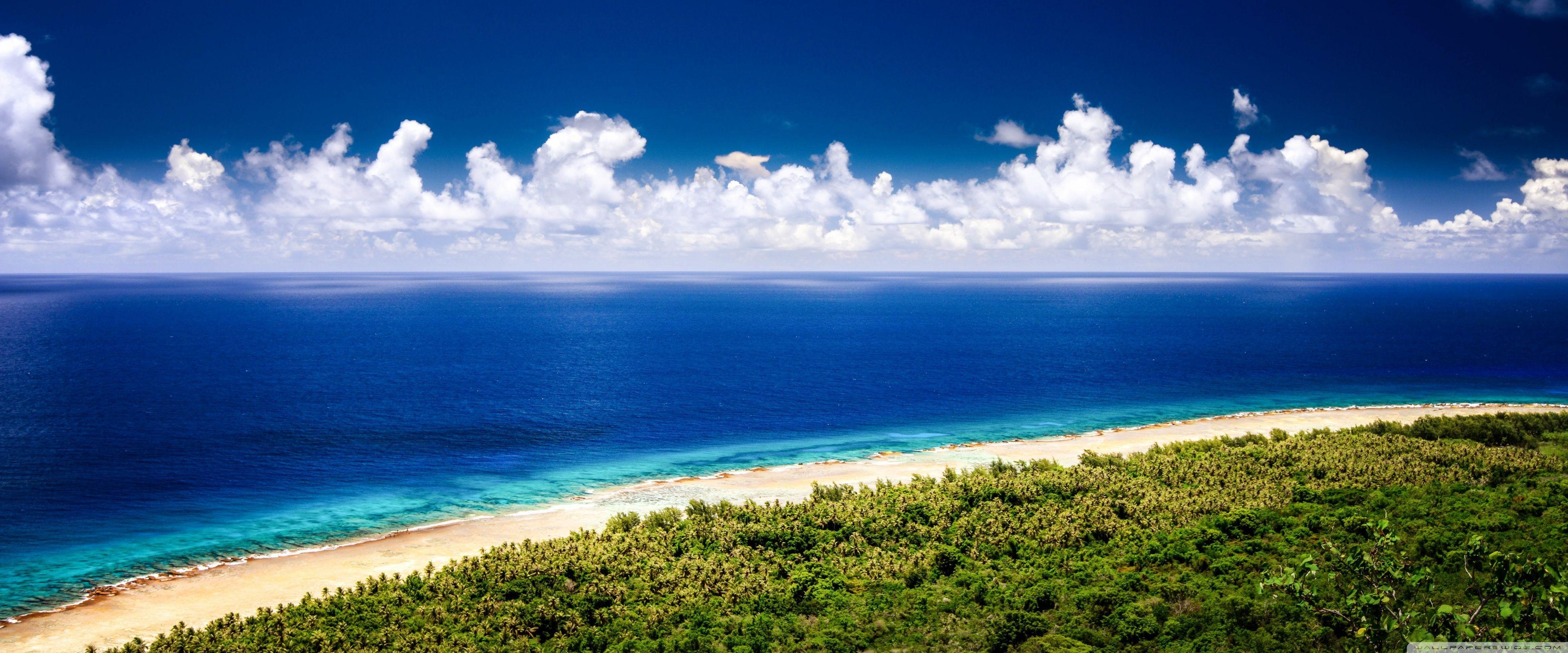 3840x1600 Guam Wallpaper