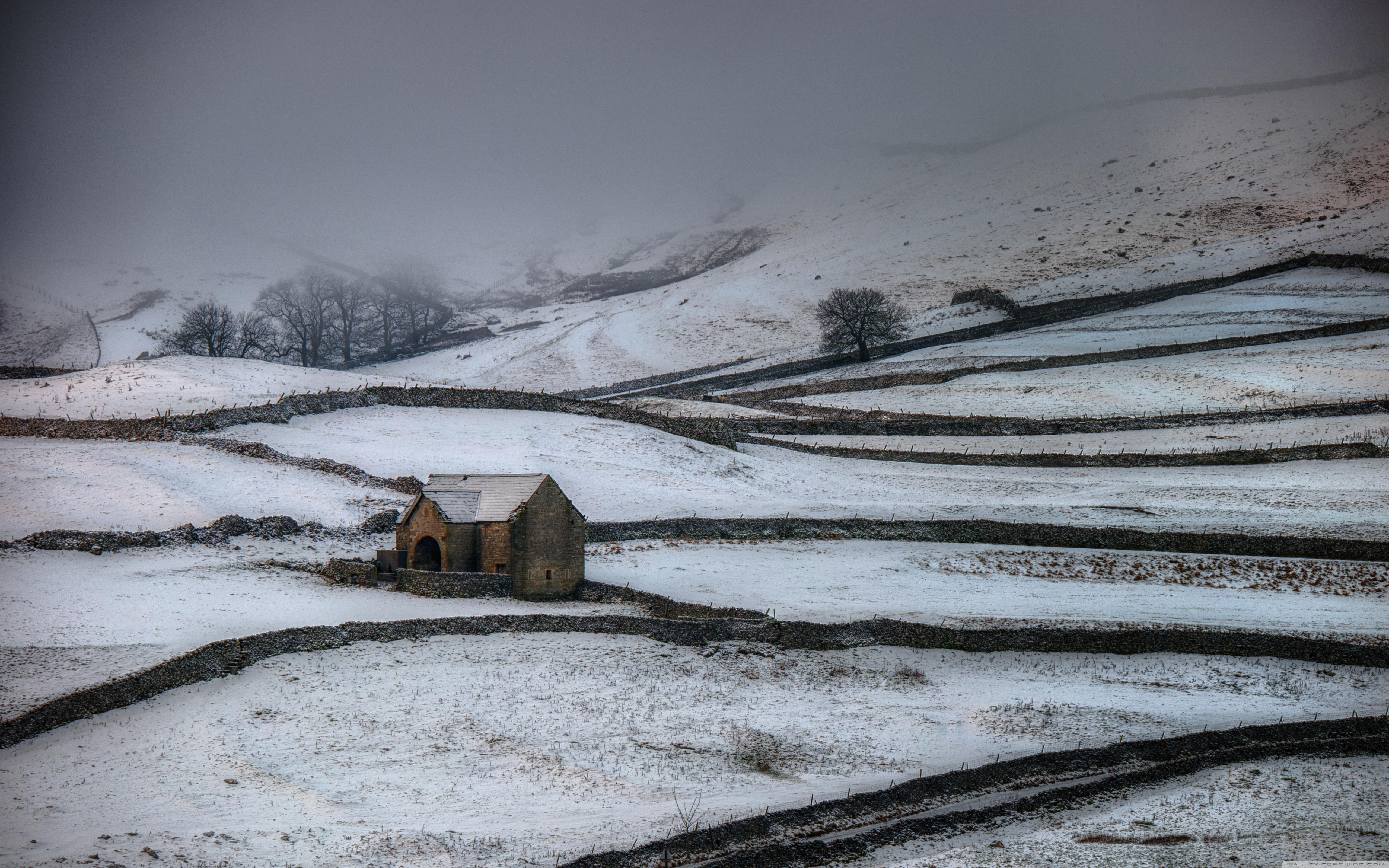 5120x3200 Yorkshire Dales National Park Winter Landscape Ultra HD Desktop Background Wallpaper for 4K UHD TV : Widescreen & UltraWide Desktop & Laptop : Tablet