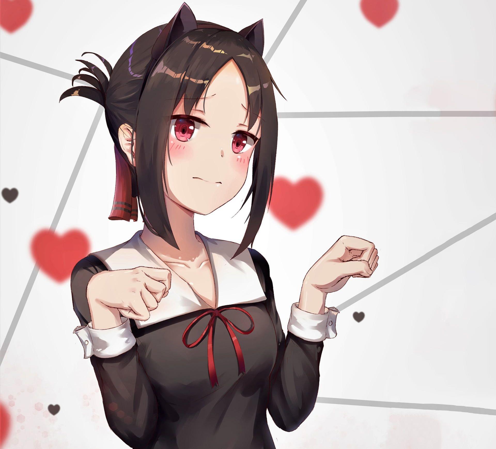1920x1740 Anime Kaguya Sama: Love Is War Kaguya Shinomiya P #wallpaper #hdwallpaper #desktop. Anime, Cute Anime Wallpaper, Cat Girl